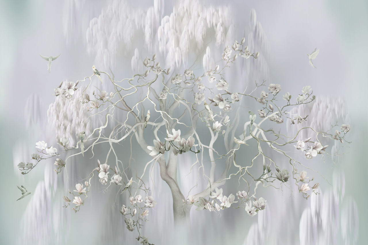 Фотообои Дерево в цвету